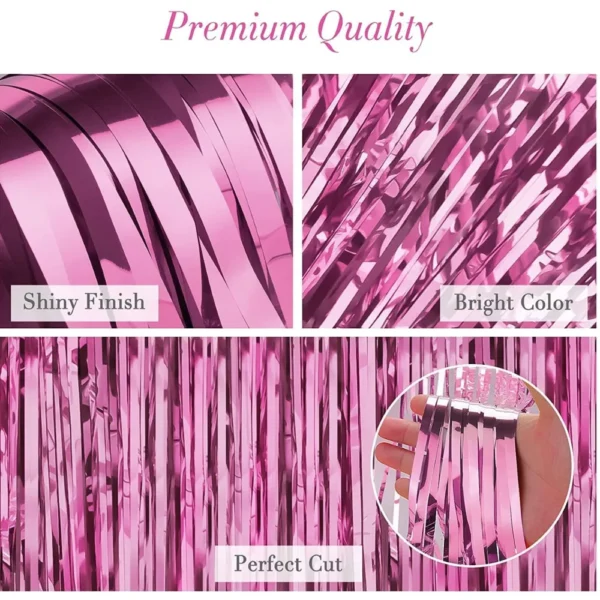 Rideau-rose-décoration-anniversaires-fêtes