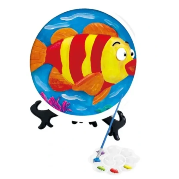 jouet poisson 3D à peindre dodo.ma
