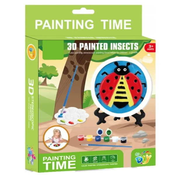 jouet coccinelle3D à peindre dodo.ma