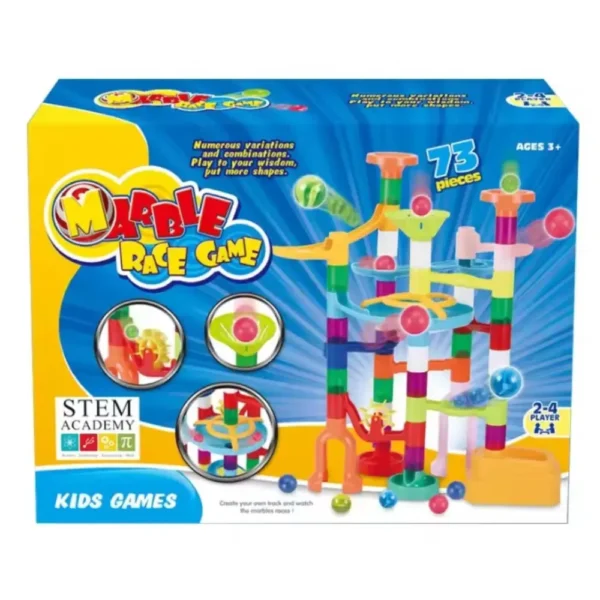 Marble race game STEM dodo.ma