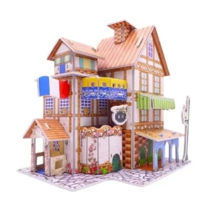 Puzzle 3D maison en France - dodo.ma