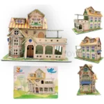 Puzzle 3D European style villa dodo.ma