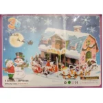 Puzzle 3D Maison neige dodo.ma