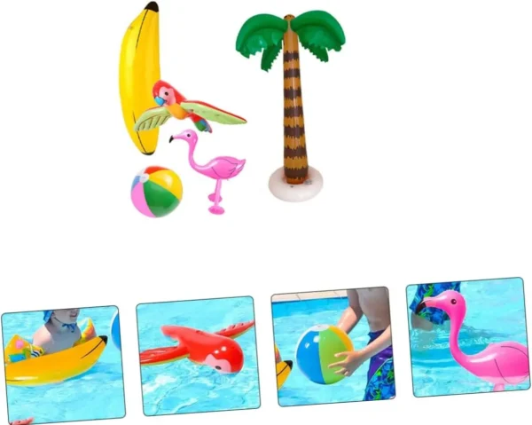 PAck de six gonflables de piscine dodo.ma
