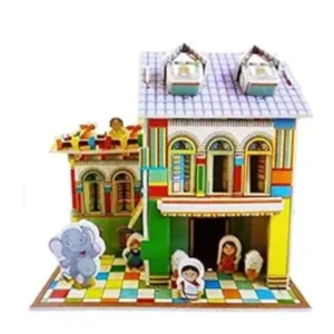 Puzzle 3D maison en Inde - dodo.ma