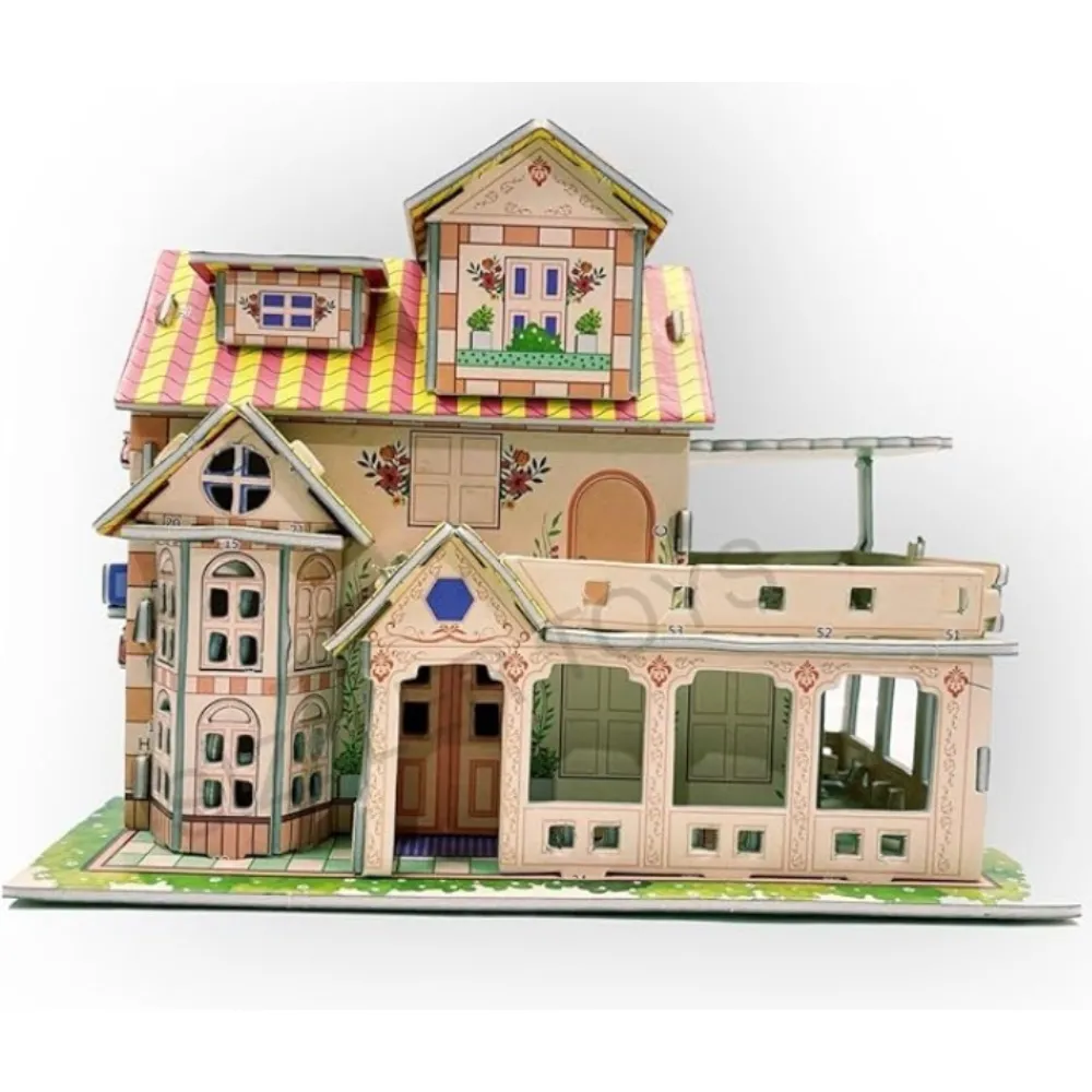 Puzzle 3D European style villa dodo.ma