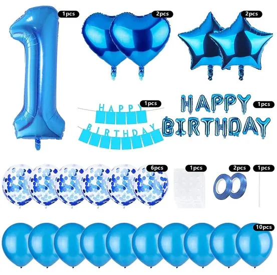 Pack ballons decoration anniversaire dodo.ma