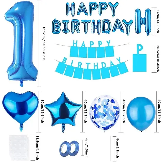Pack ballons decoration anniversaire dodo.ma