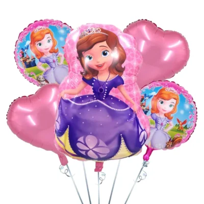 Pack cinq ballons Sofia dodo.ma