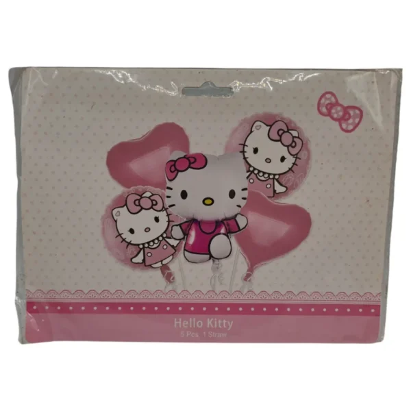 Pack 5 ballons hello kitty dodo.ma