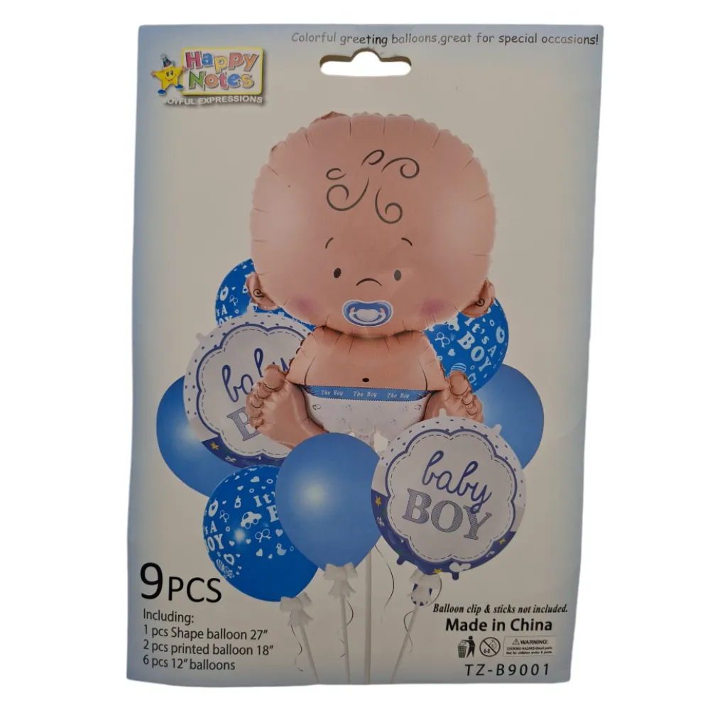 baby boy ballons 9pcs dodo.ma