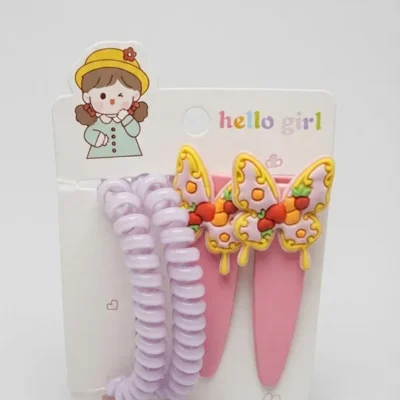 Pack pinces à cheveux pour filles - dodo.ma