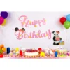 guirlande de décoration d'anniversaire Panda fille dodo.ma