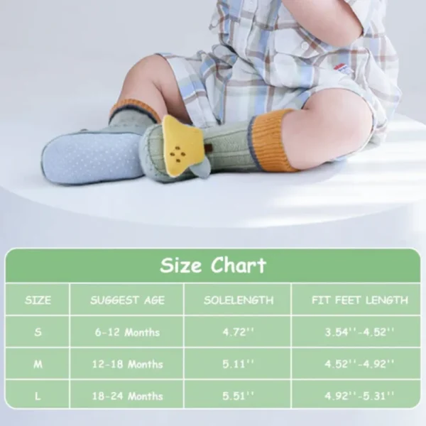 chaussettes bebe antidérapante dodo.ma