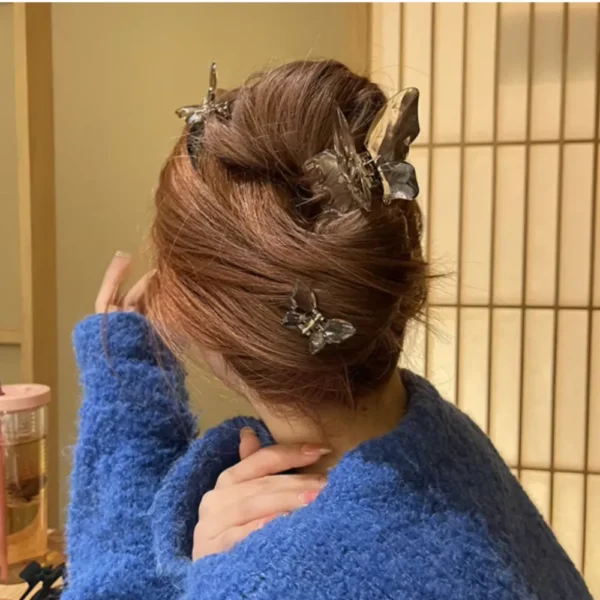 Pack de trois pinces de cheveux papillons dodo.ma