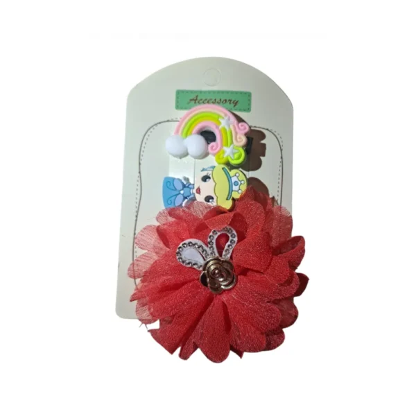 Pack de trois pinces fleurs dodo.ma