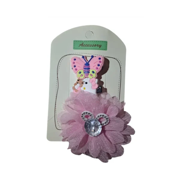 Pack de trois pinces fleurs dodo.ma