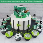 Topper foot-ball anniversaire - dodo.ma