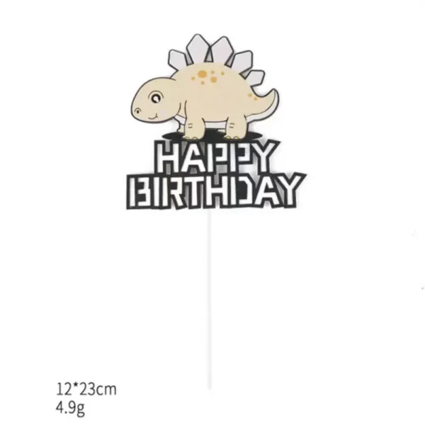 Topper dinosaure anniversaire - dodo.ma