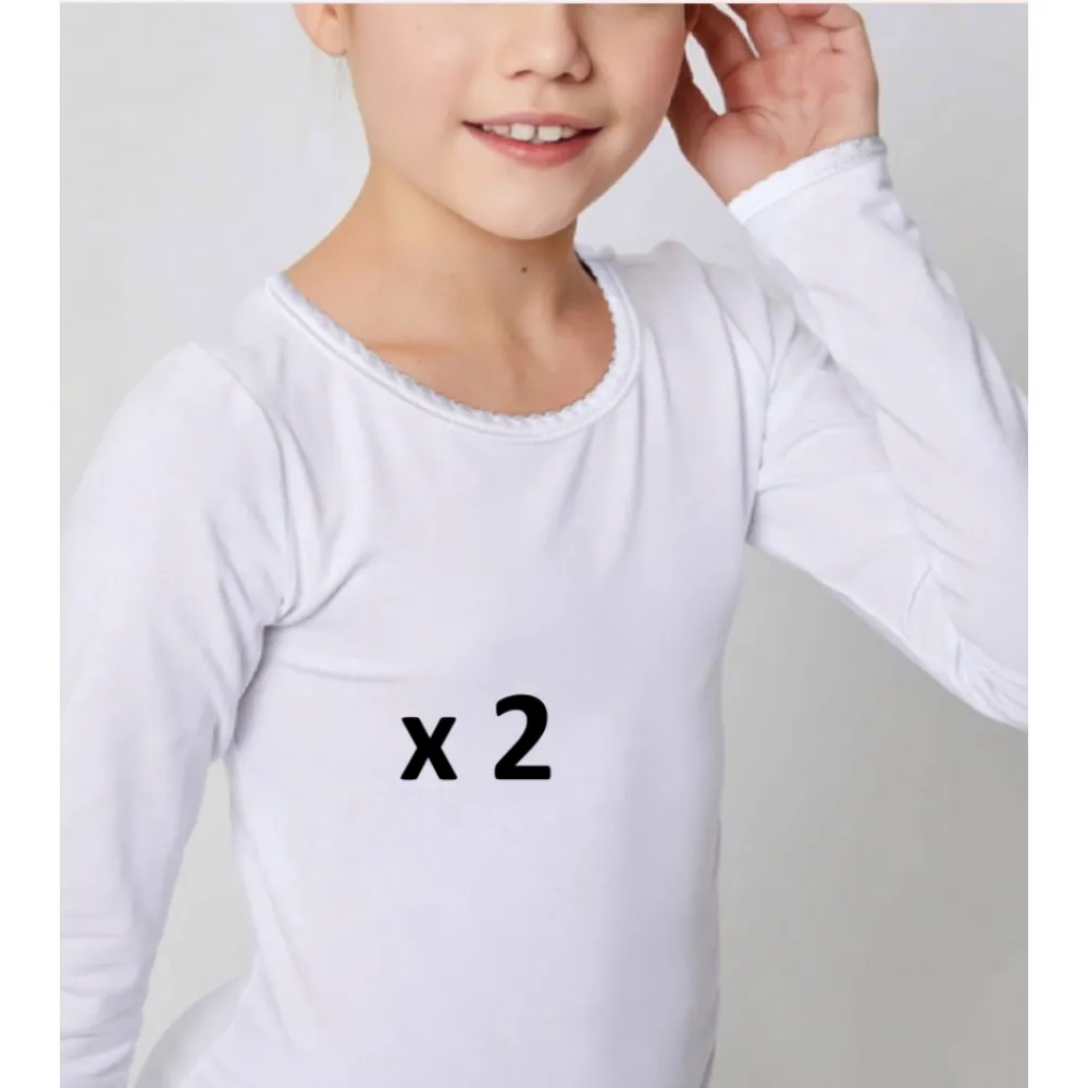 Pack de deux sous-vetements avec manches dodo.ma