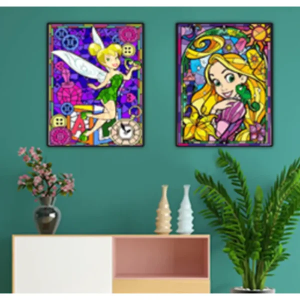 kit de neuf tableaux de peinture diamants - dodo.ma