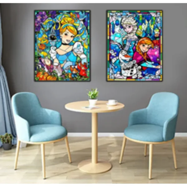 kit de neuf tableaux de peinture diamants - dodo.ma