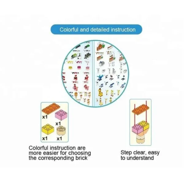 jouet de construcion lego 1000 pieces - dodo.ma