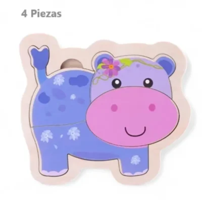 Puzzle en bois bebe - dodo.ma