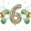 Pack décoration anniversaire ballons chiffre - dodo.ma