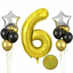 Pack décoration anniversaire ballons chiffre - dodo.ma