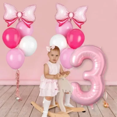 Pack décoration anniversaire ballons chiffre - dodo.ma