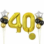 Pack décoration anniversaire ballons chiffre - dodo.ma