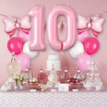 Pack décoration anniversaire ballons chiffre - dodo.ma