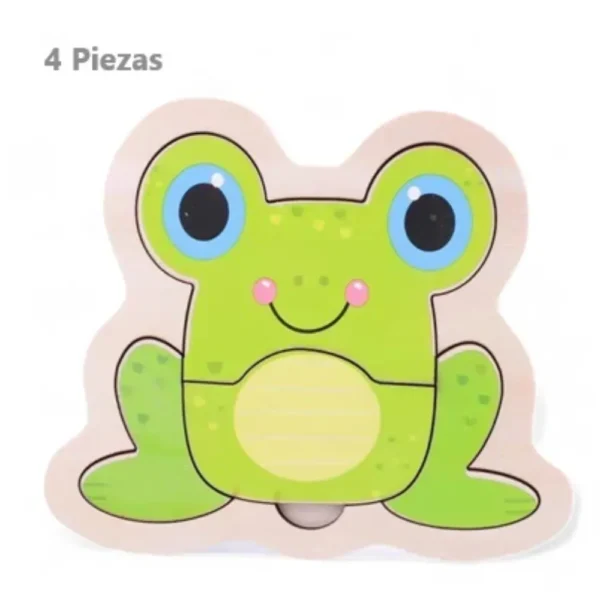 Puzzle en bois bebe - dodo.ma