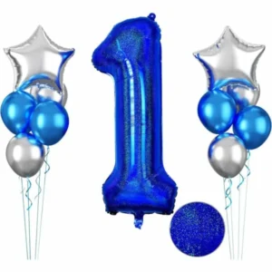 Pack décoration anniversaire ballons chiffre - dodo.ma