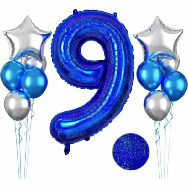 Pack décoration anniversaire ballons chiffre - dodo.ma