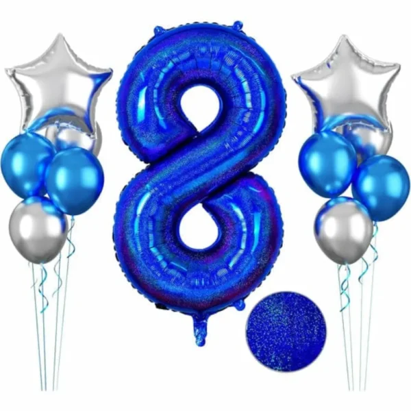 Pack décoration anniversaire ballons chiffre - dodo.ma