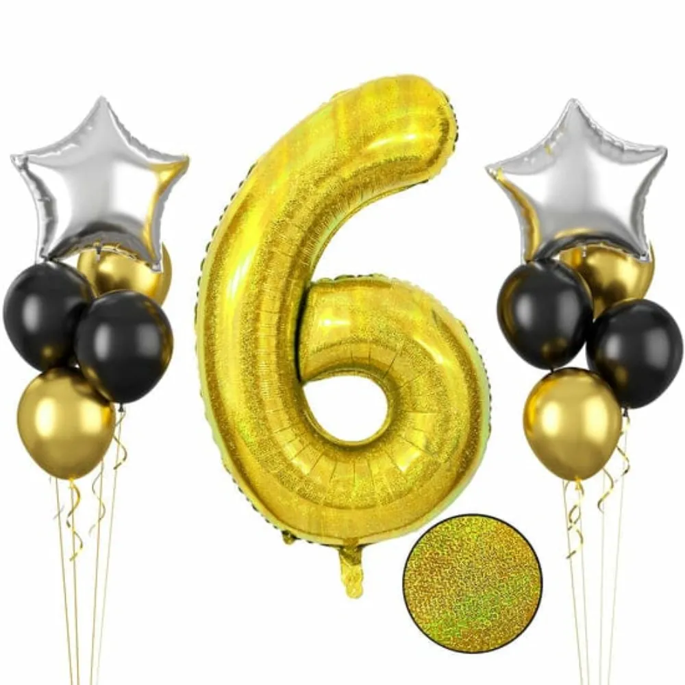 Pack décoration anniversaire ballons chiffre - dodo.ma