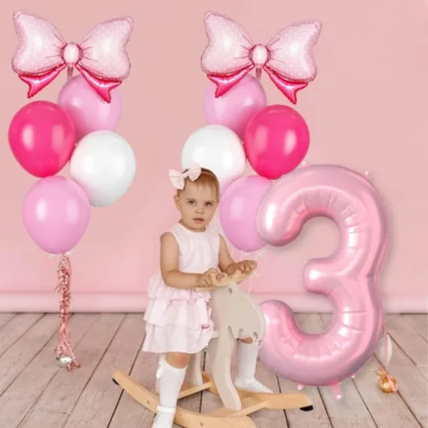 Pack décoration anniversaire ballons chiffre - dodo.ma