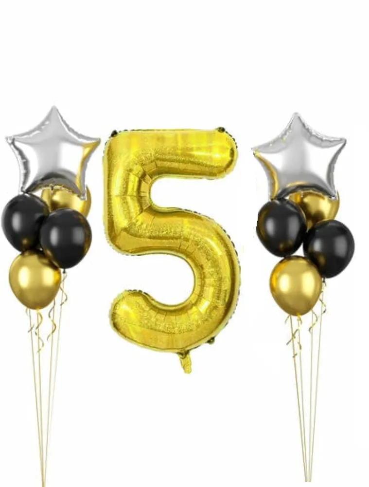 Pack décoration anniversaire ballons chiffre - dodo.ma