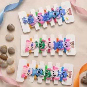 Pack elastique de cheveux pour filles Stitch- dodo.ma