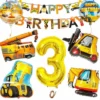 Pack de décoration anniversaire excavateurs