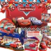 Pack decoration anniversaire Cars- dodo.ma