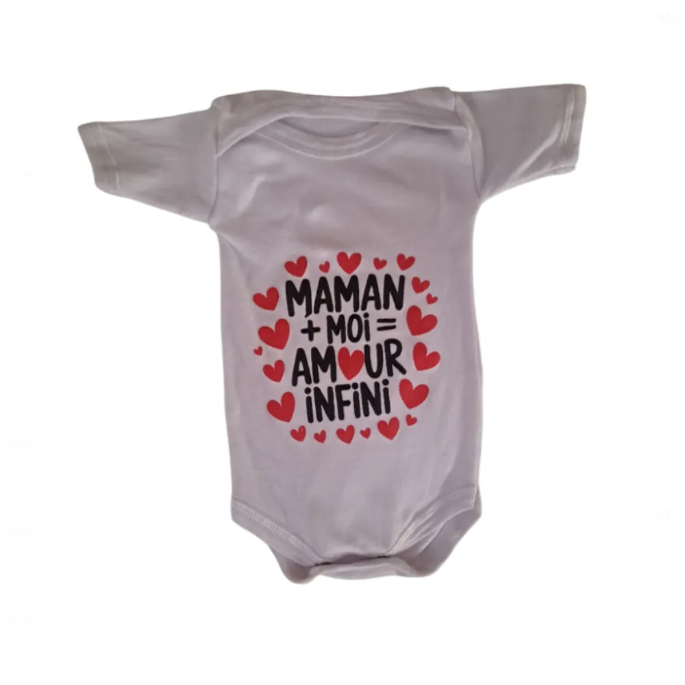 Body bebe imprimé - dodo.ma