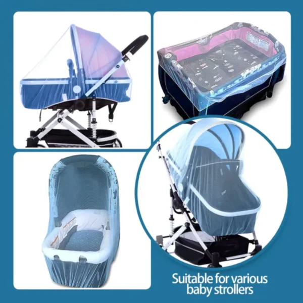 mosquetere poussette bleu- dodo.ma