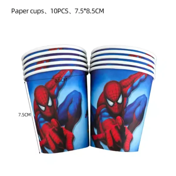 Pack decoration anniversaire Spiderman - dodo.ma