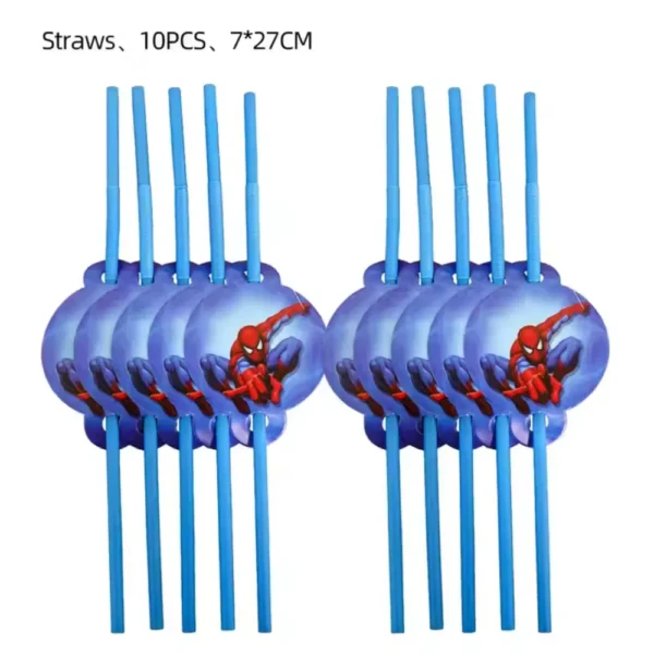 Pack decoration anniversaire Spiderman - dodo.ma