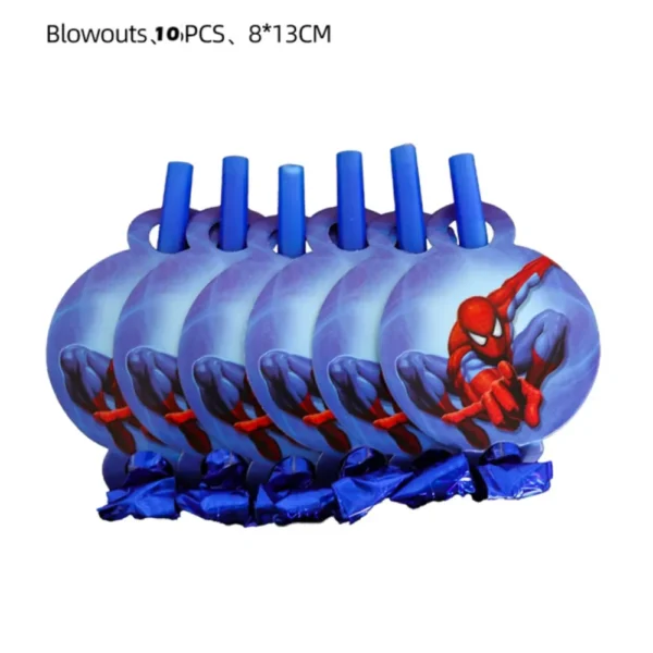 Pack decoration anniversaire Spiderman - dodo.ma