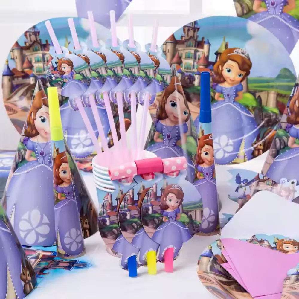 Pack decoration anniversaire Sofia- dodo.ma