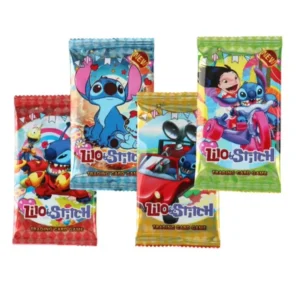ack de quatre paquets de cartes Stitch (8 cartes par paquet) - dodo.ma